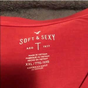 *PRICE FIRM* Two American Eagle long sleeve tees